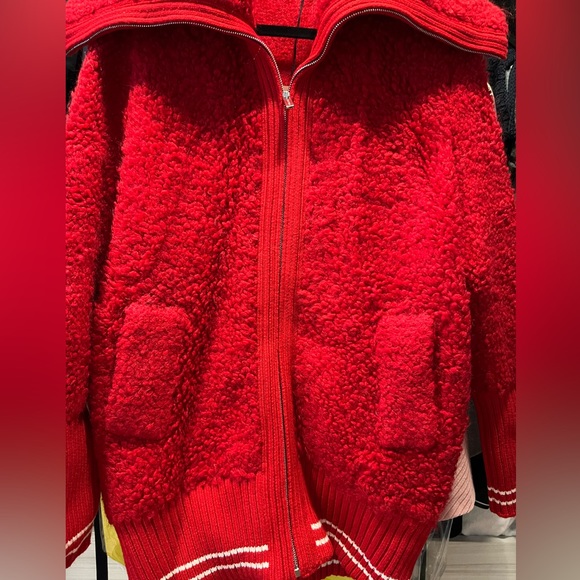 Miu Miu Red Coat - Picture 4 of 6